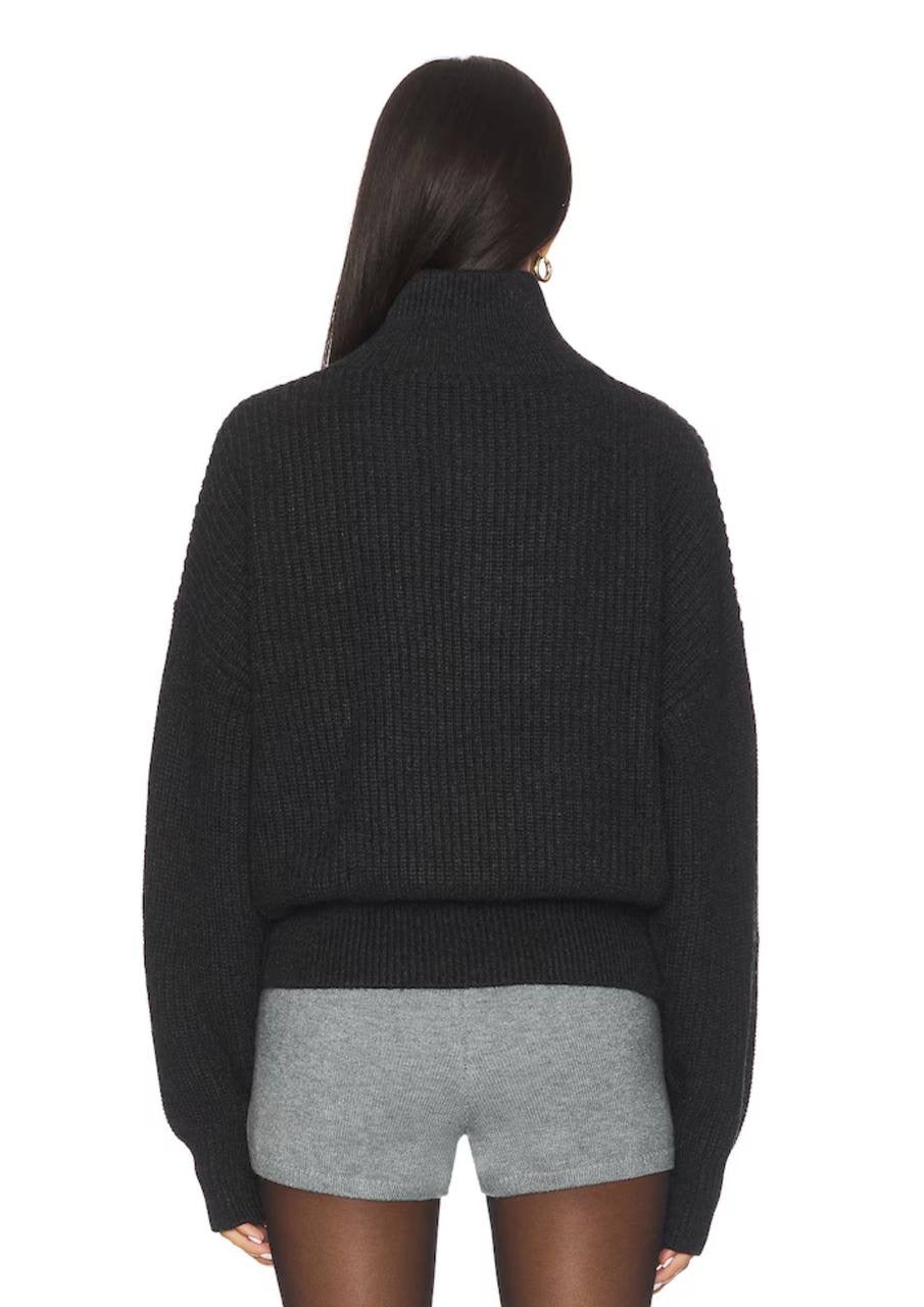 LF Shivani Quarter Zip Viscose-blend Sweater