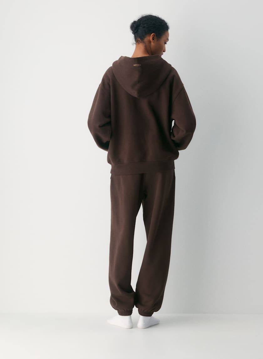 8 Colors! ARZ Cozy Sweatfleece Perfect Zip Cotton-blend Hoodie Jacket