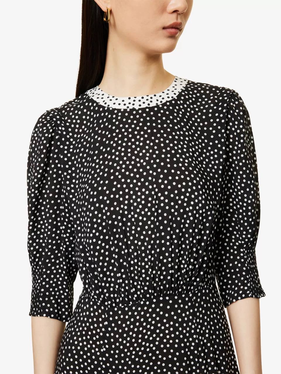RX Printed Meg Midi Dress