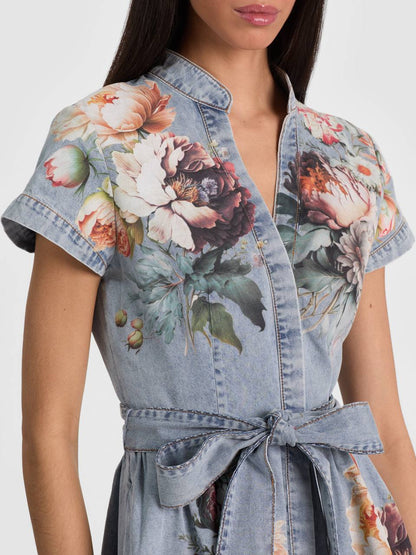 AO Lucy Mini Denim Shirt Dress