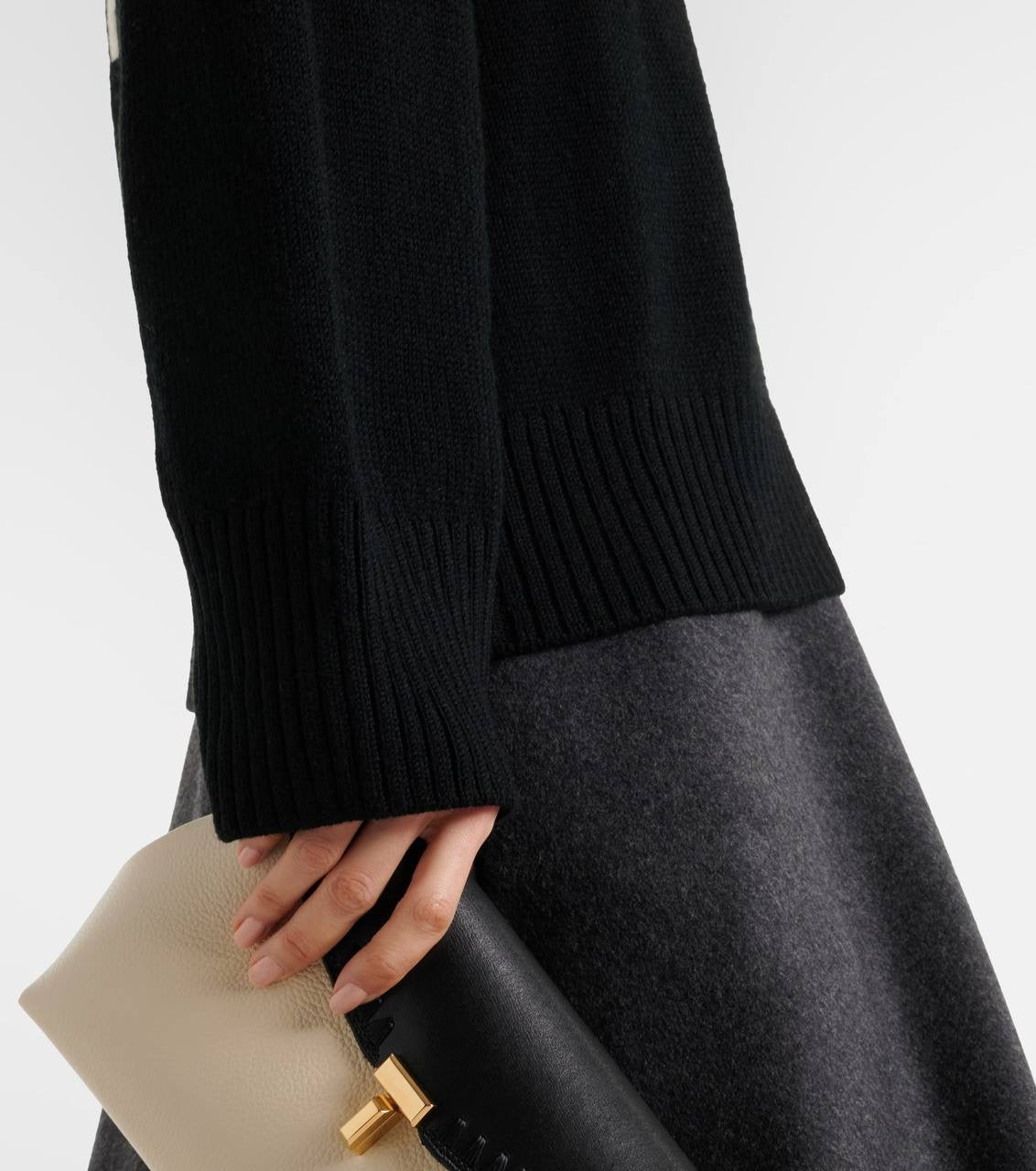 ATZ Hamilton Fair Isle Merino Wool Turtleneck Sweater
