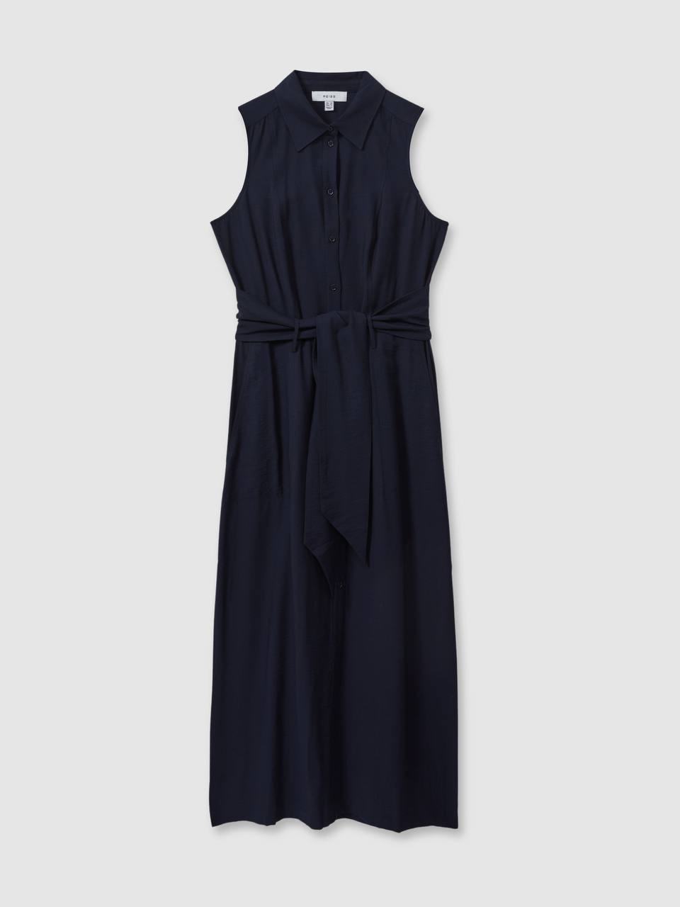 RS Morgan Petite Viscose Blend Belted Shirt Dress
