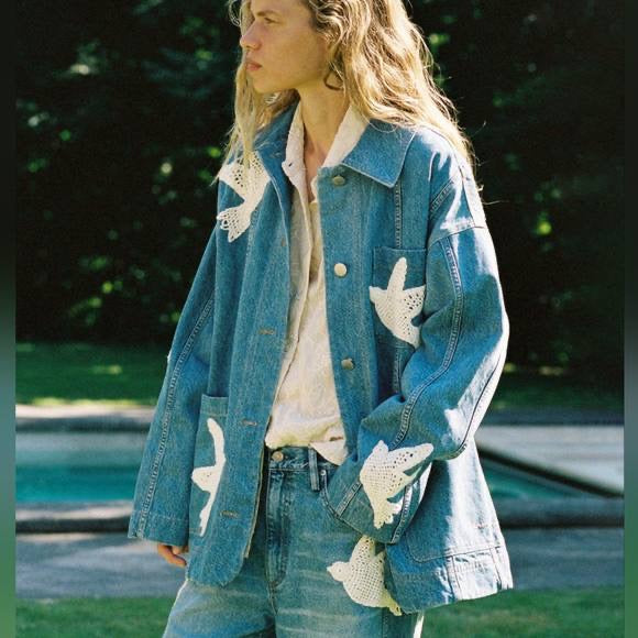 SE Blue Payton Denim Jacket