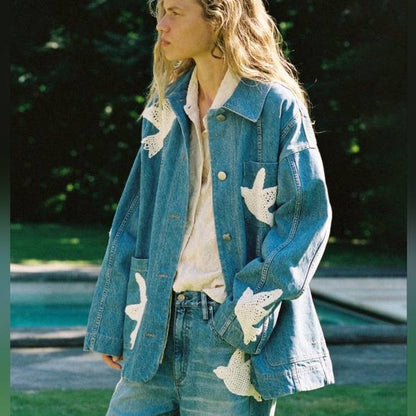 SE Blue Payton Denim Jacket