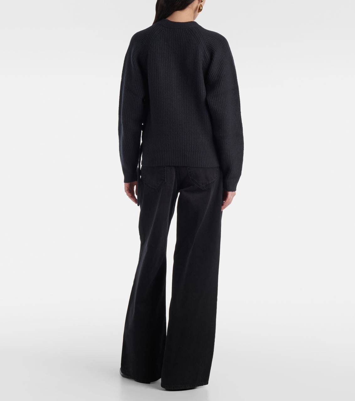 IM Noelia Whipstitch Merino Wool Sweater