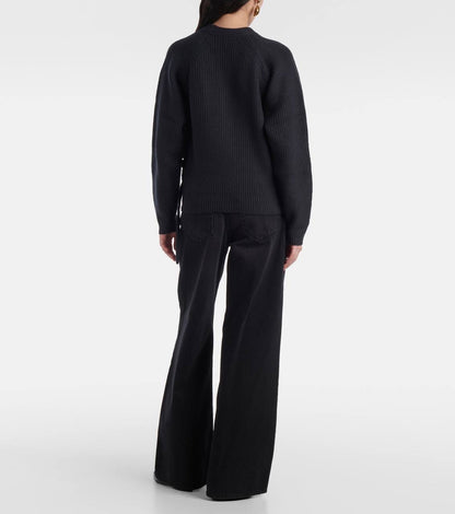 IM Noelia Whipstitch Merino Wool Sweater