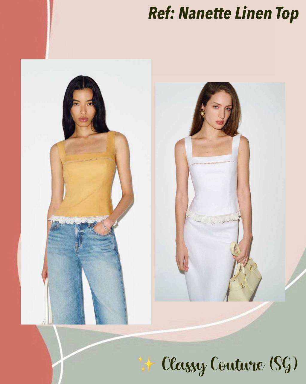 SP Nanette Linen Top