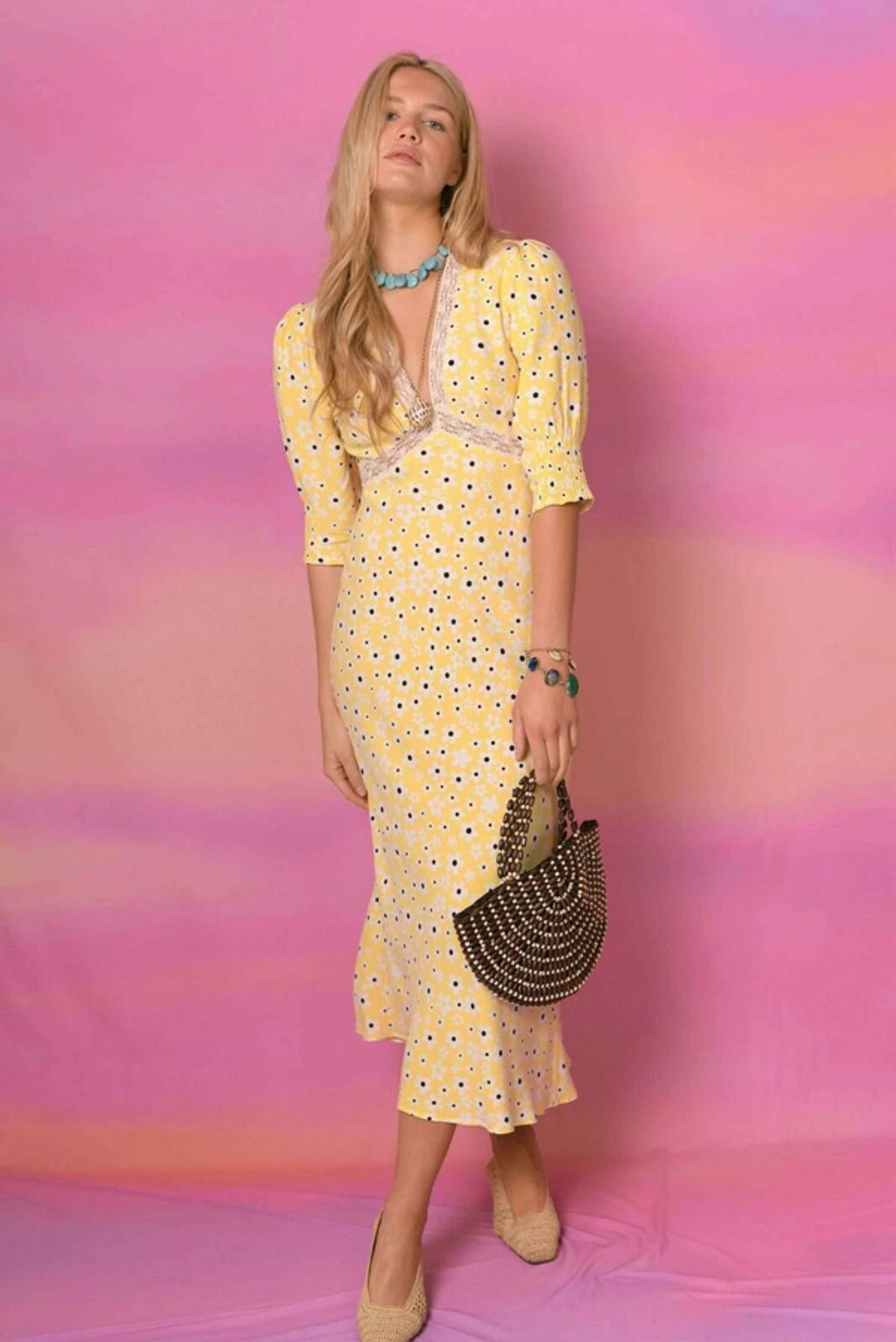 SALE! RX Gemma Viscose Midi Dress