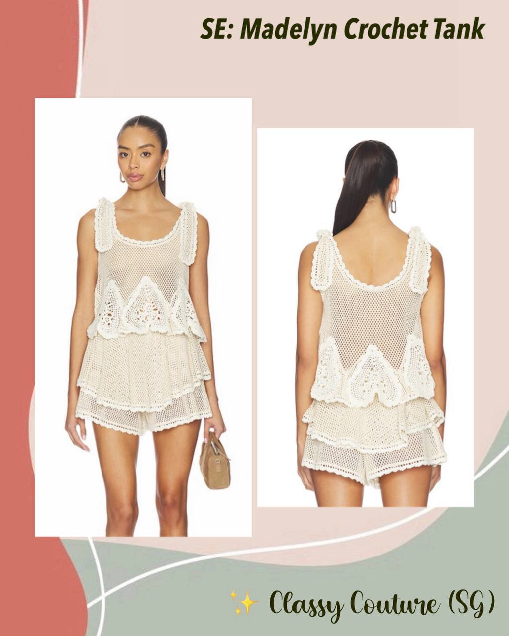 SE Madelyn Crochet Tank