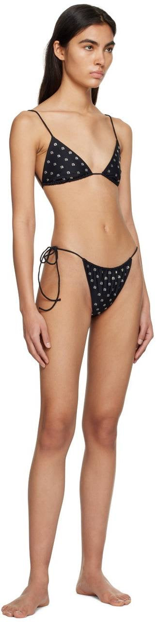 AW Black Hotfix Bikini Top | Bottom | Set