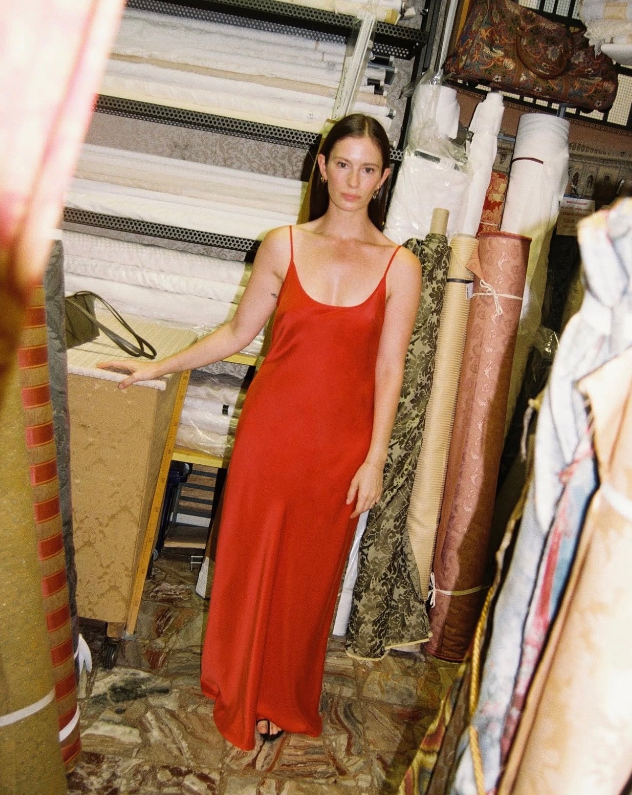 10 Colors! SL 1996 Silk Maxi Dress