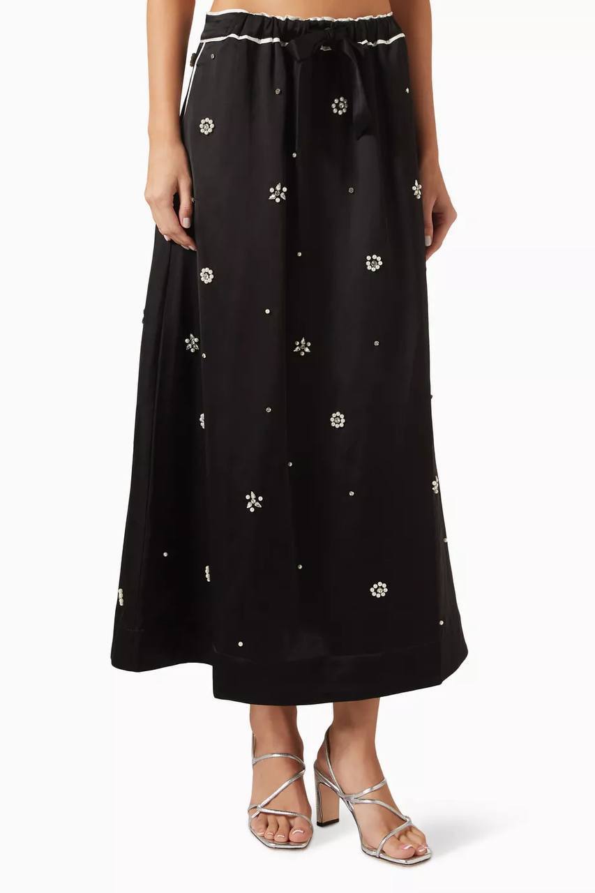 SD Nerissea Embellished Top Sorela Skirt Shorts