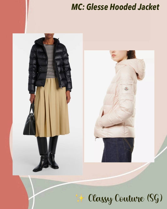 MC Glesse Short Down Hooded Jacket