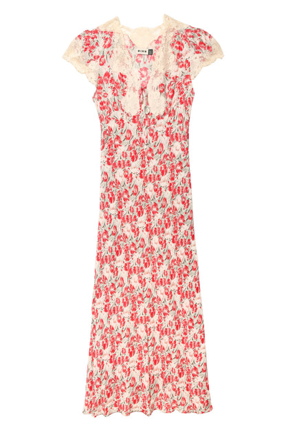 RX Amari Viscose Satin Midi Dress