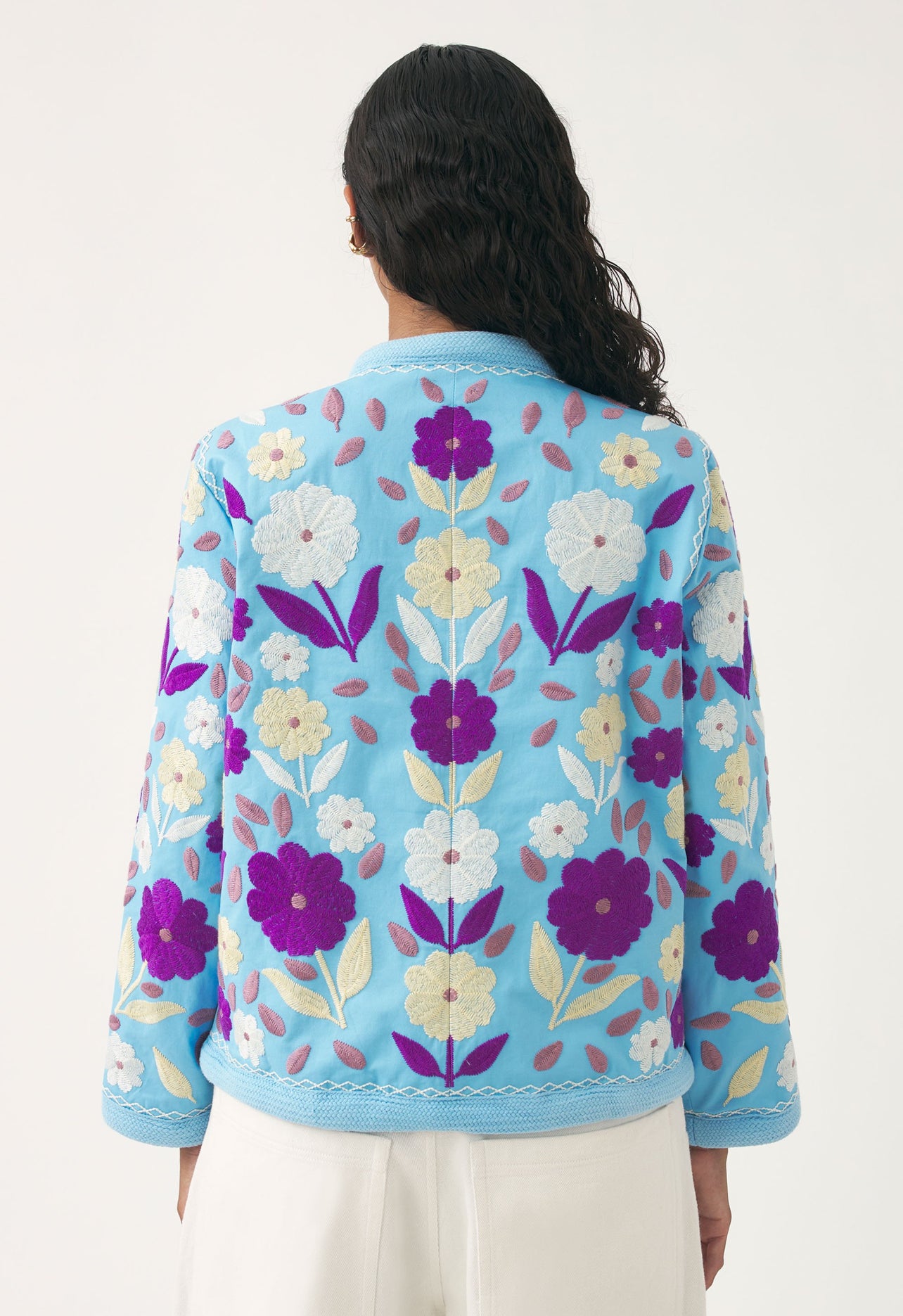 AB Cotton Embroidered Jacket Tady