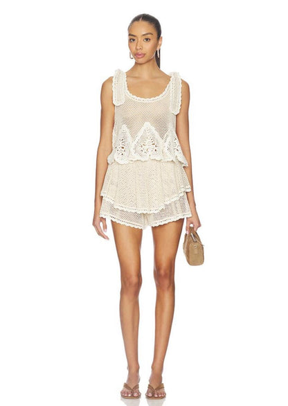 SE Madelyn Crochet Tank