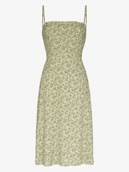 Ref Afternoon Viscose-Blend Midi Dress