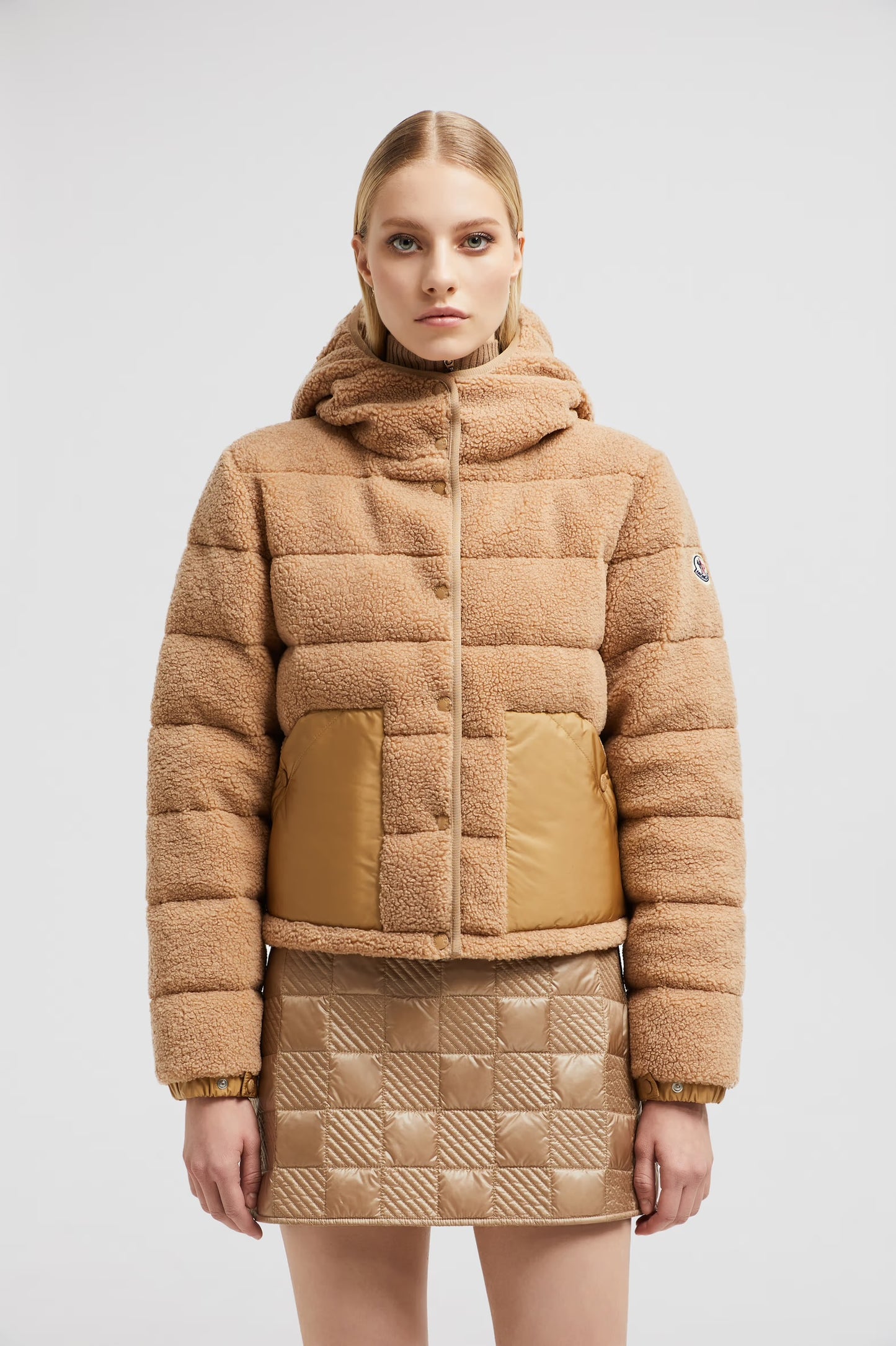 MC Audrieu Teddy Short Down Jacket