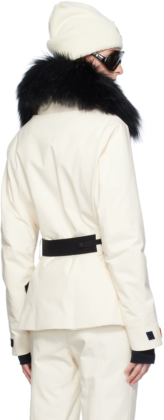 MC Grenoble Vizelle Tech Ski Down Jacket w/ Lamb Fur Trim | Belted Ski Trousers Pant | Set