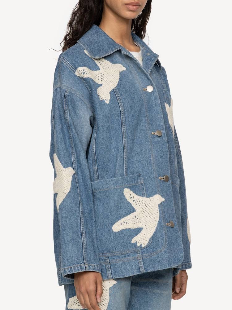 SE Blue Payton Denim Jacket