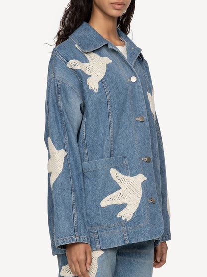 SE Blue Payton Denim Jacket