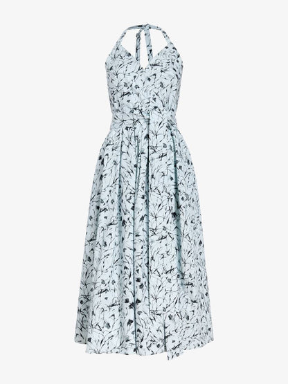 PS Ellison Halter Cotton Midi Dress
