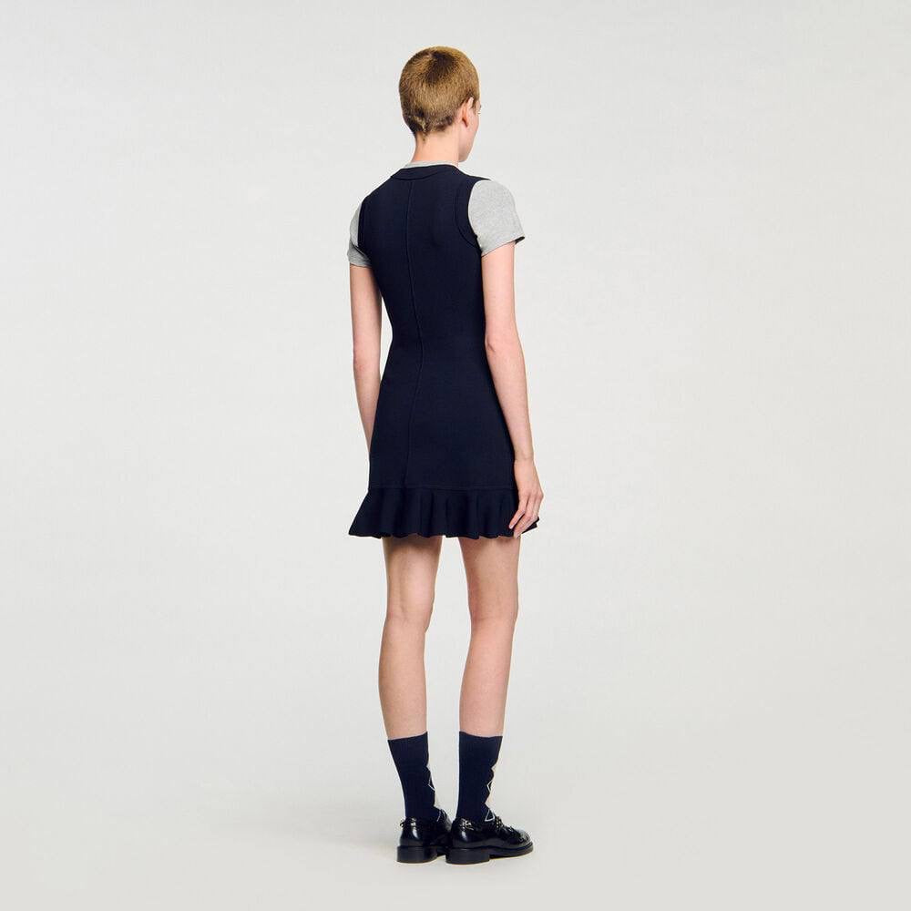 SD 2-In-1 Short Knit Dress