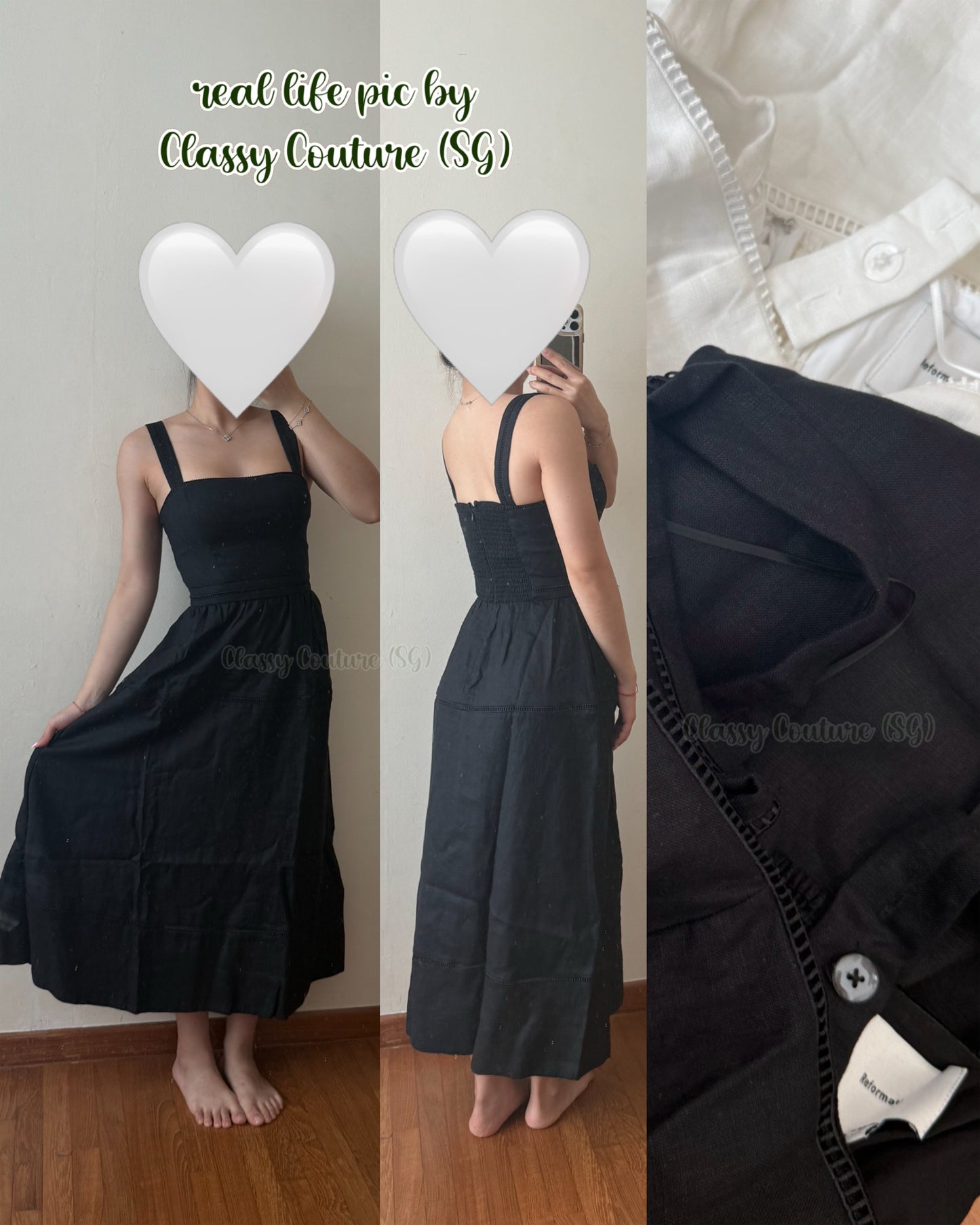 6 Colors! Ref Everett Linen Midi Dress