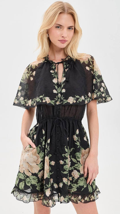 SE Christina Print Mini Dress