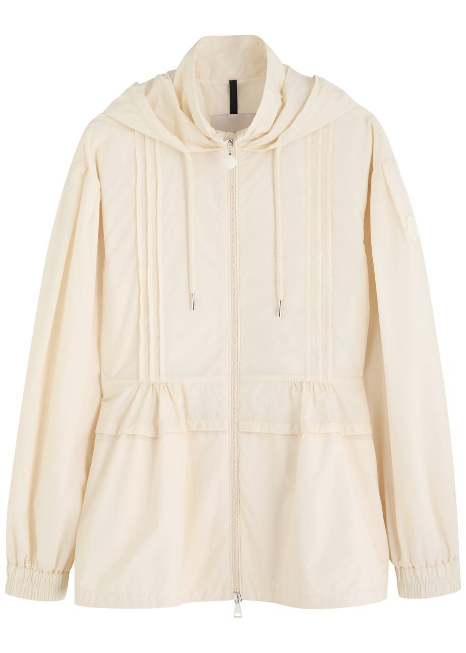 MC Vabre Pintucked Shell Hooded Jacket