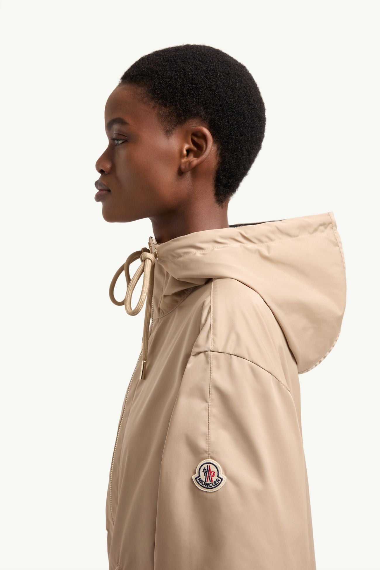 3 Colors! MC Cassiopea Hooded Micro Gabardine Jacket