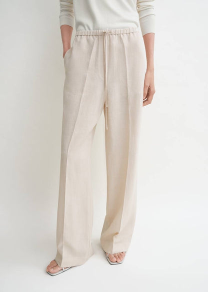 Tot Fluid Long Sleeve Shirt | Tank Top | Drawstring Trousers | Lyocell-Linen Set
