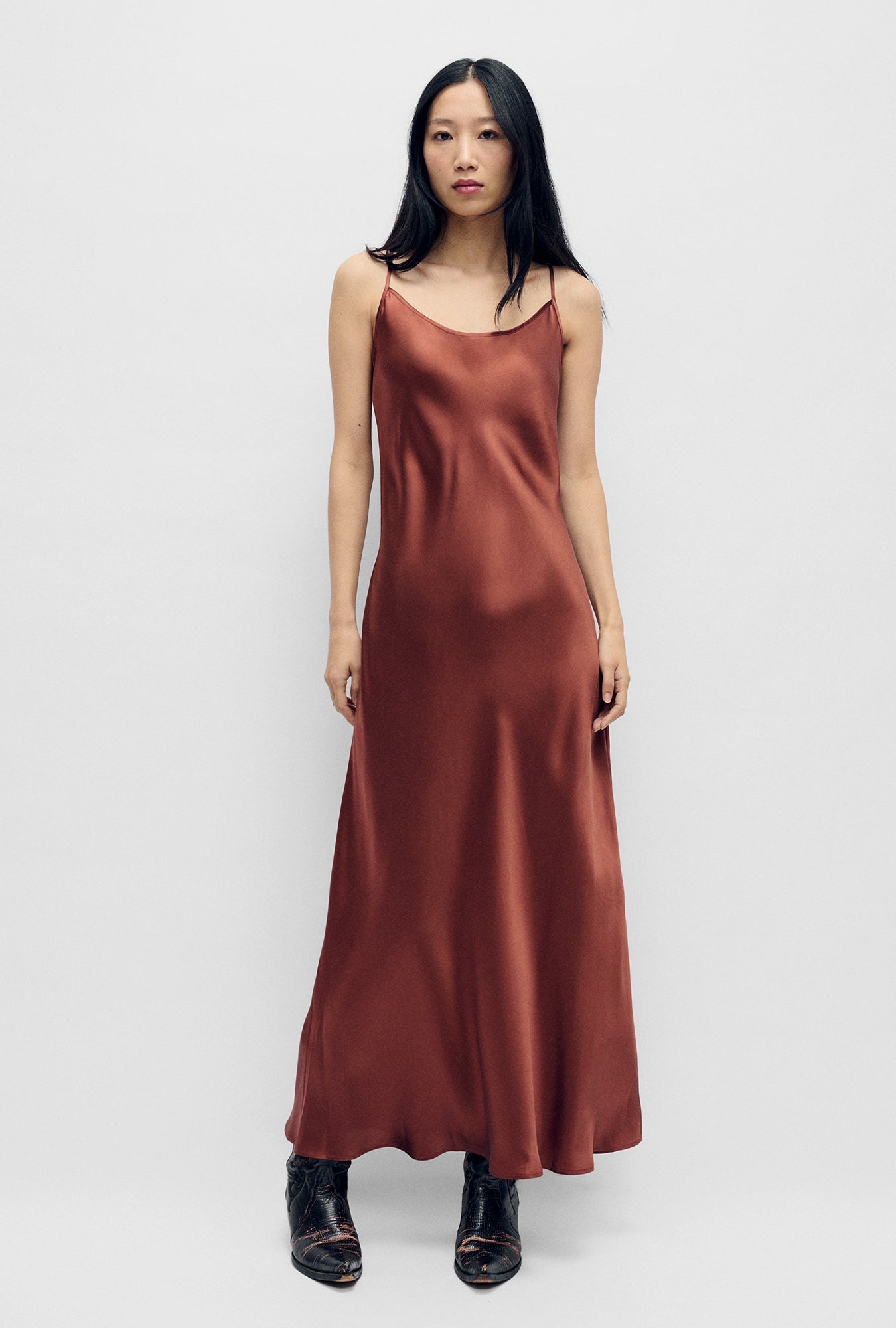 10 Colors! SL 1996 Silk Maxi Dress