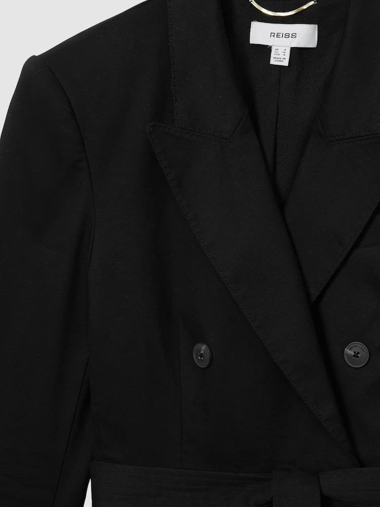 RS Ophelia Tuxedo-style Midi Dress