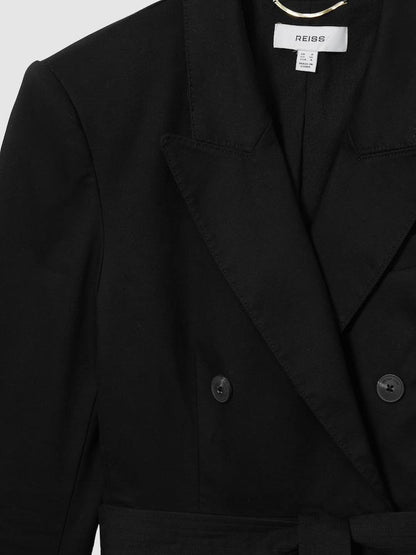 RS Ophelia Tuxedo-style Midi Dress