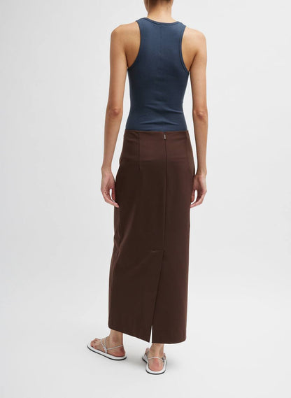 TB Compact Ultra Stretch Tank Top | Midi Skirt | Set