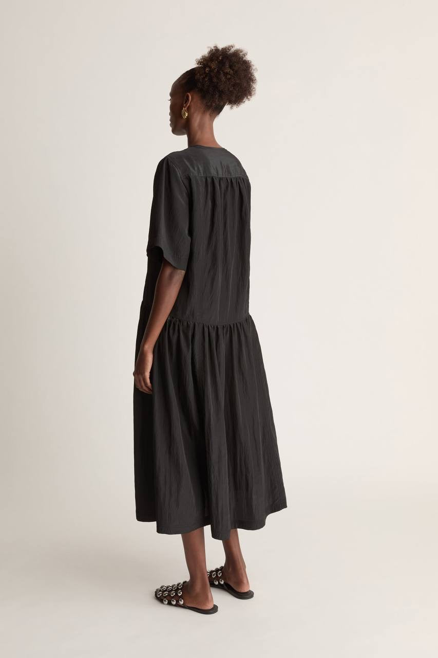 LM Kiki Viscose-blend Midi Dress