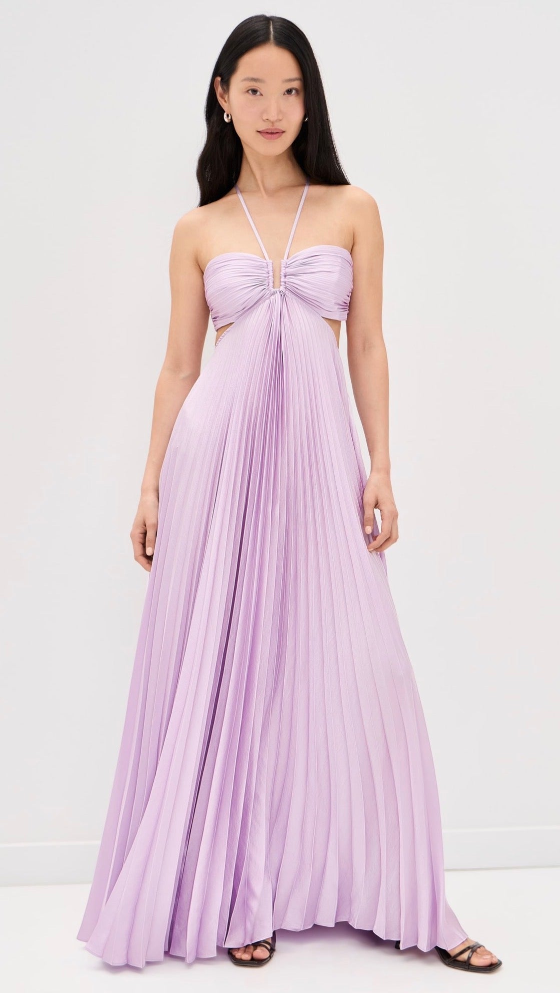 (PART 2/2) 8 Colors! ALC Moira Satin Pleated Maxi Dress
