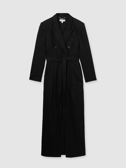 RS Ophelia Tuxedo-style Midi Dress