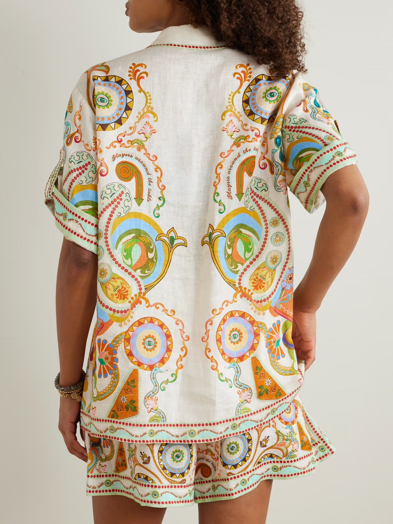 ALM Pinball Linen Shirt | Shorts | Set