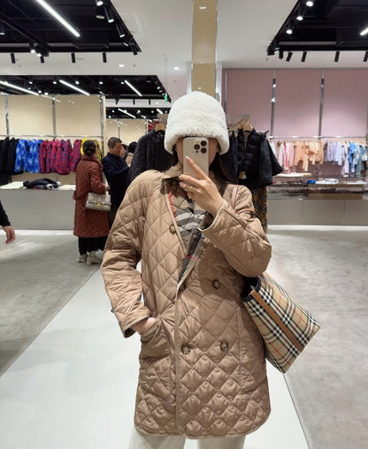 BBR Tything Quilted Short Trench Coat Jackey