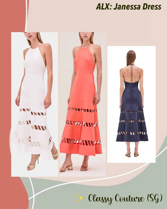 ALX Janessa Midi Dress