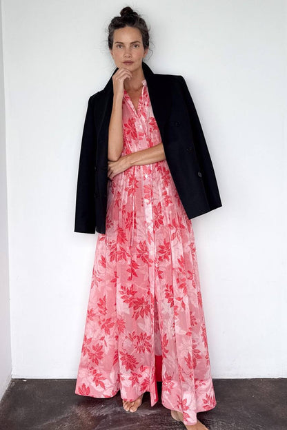 LM Meredith Cotton Maxi Dress (lined with silk)