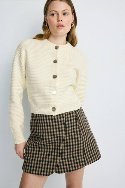 SD Ines Knit Wool-viscose blend Cardigan