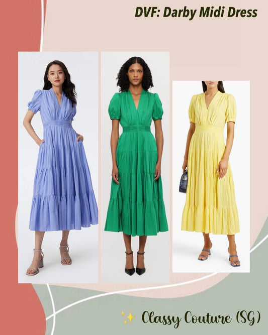 DVF Darby Midi Dress