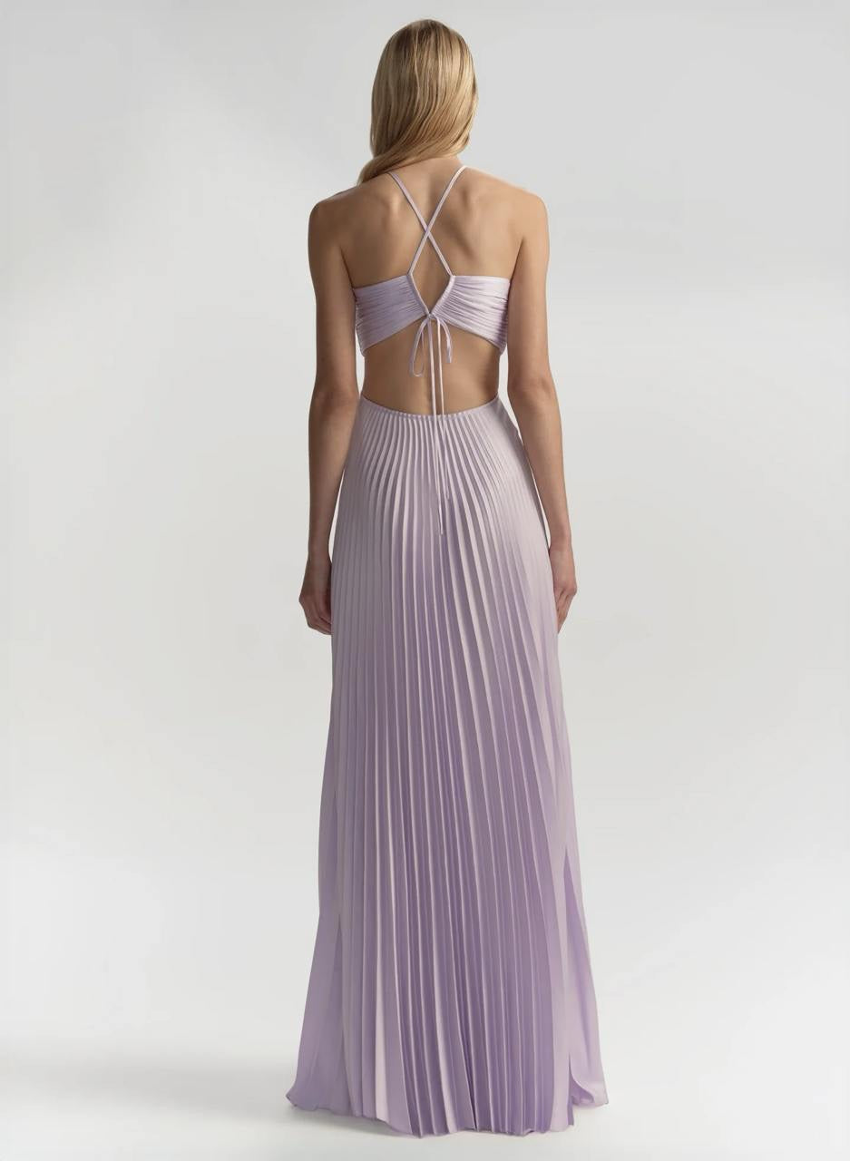 (PART 2/2) 8 Colors! ALC Moira Satin Pleated Maxi Dress