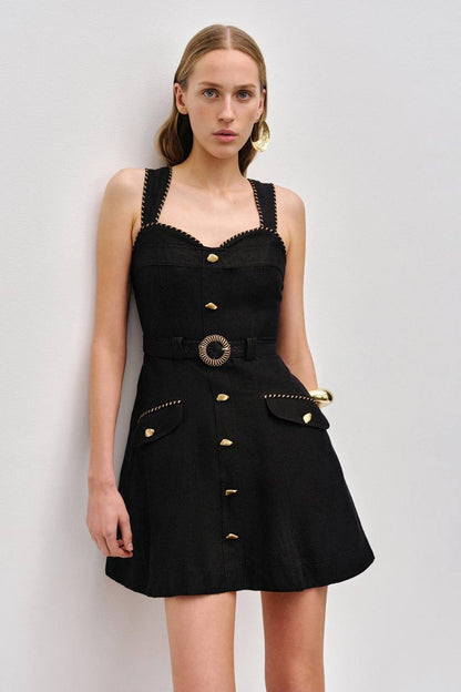 AJ Celeste Utility Mini Dress