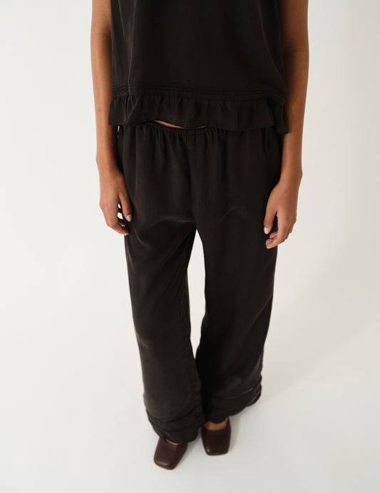 TG Darling Scalloped-Edge Side-Tie Trousers