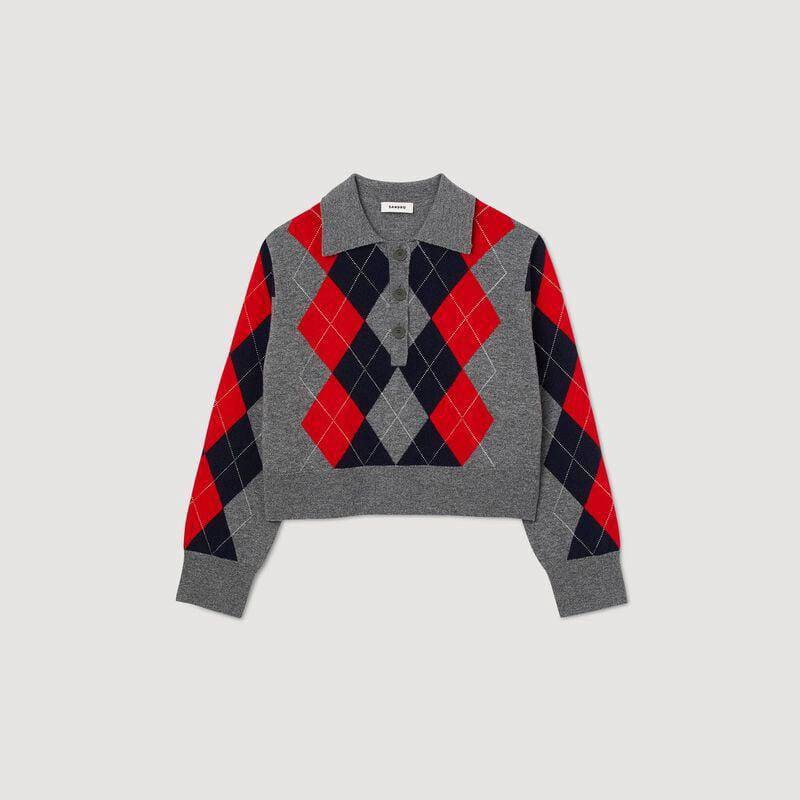 SD Argyle Sweater