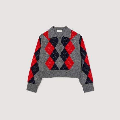 SD Argyle Sweater